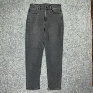 American Eagle Jeans Womens Size 4 Black Denim Curvy Mom